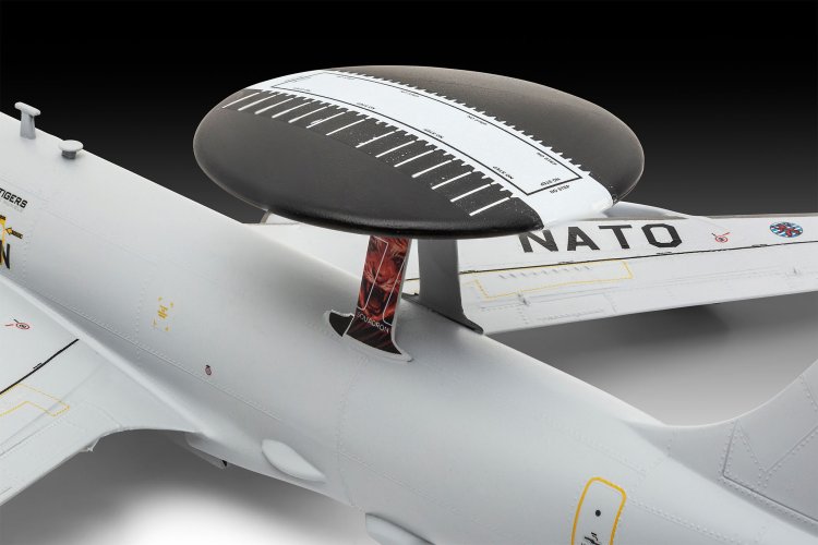 1:144 Revell 03794 Boeing E-3A Sentry / AWACS &ndash; American Jet Aircraft &ndash; Model Set - Rev63794 5 - REV63794