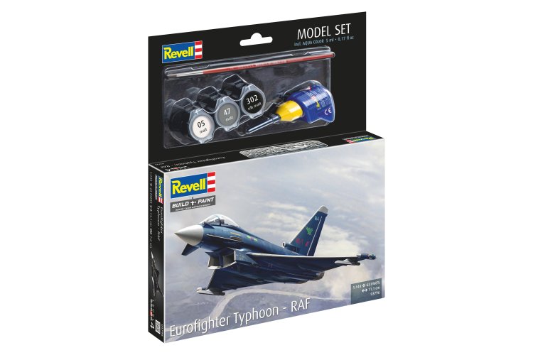 1:144 Revell 63796 Eurofighter Typhoon - RAF - Straaljager - Model Set - Rev63796 11 - REV63796