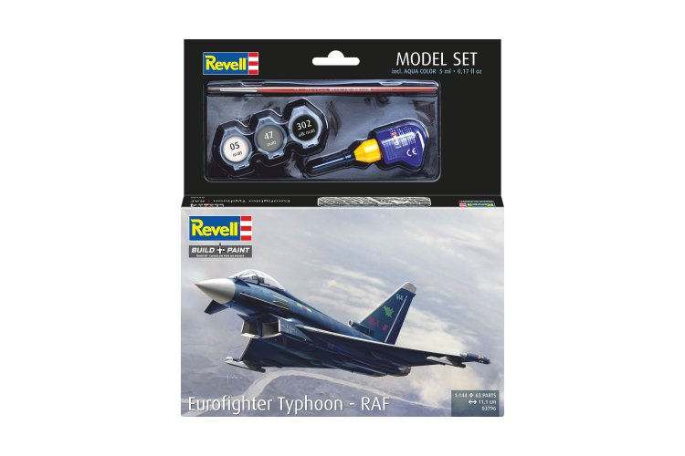 1:144 Revell 63796 Eurofighter Typhoon - RAF - Straaljager - Model Set - Rev63796 12 - REV63796