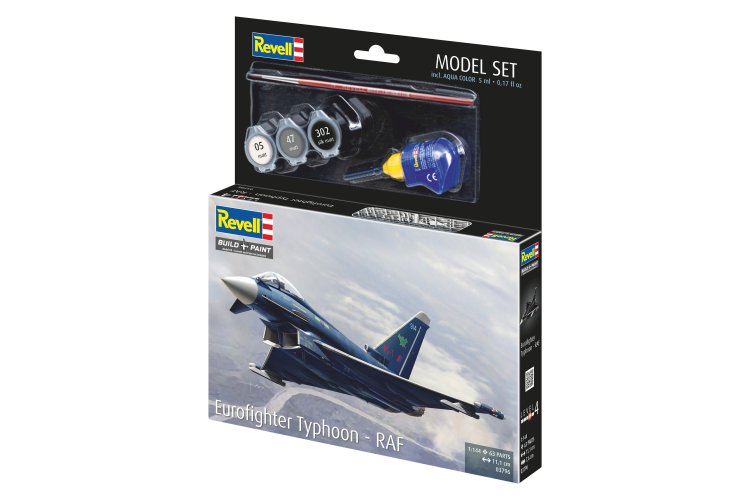 1:144 Revell 63796 Eurofighter Typhoon - RAF - Straaljager - Model Set - Rev63796 13 - REV63796