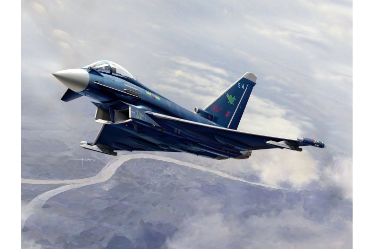 1:144 Revell 63796 Eurofighter Typhoon - RAF - Straaljager - Model Set - Rev63796 6a - REV63796