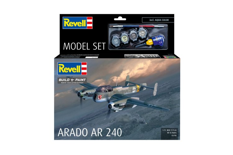 1:72 Revell 63798 Arado Ar 240 - Propeller Aircraft - Model Set - Rev63798 12 - REV63798