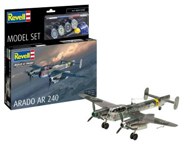 1:72 Revell 63798 Arado Ar 240 - Propeller Vliegtuig - Model Set - Rev63798 1x - REV63798