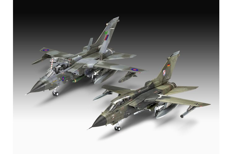 1:72 Revell 63801 Tornado Twin-Pack - 50th Anniversary Panavia Tornado - 2 Jet Aircraft - Model Set - Rev63801 15 - REV63801