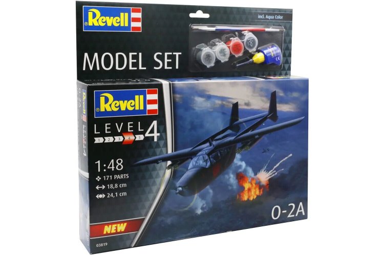 1:48 Revell 63819 O-2A Skymaster - Model Set - Rev63819 1 - REV63819