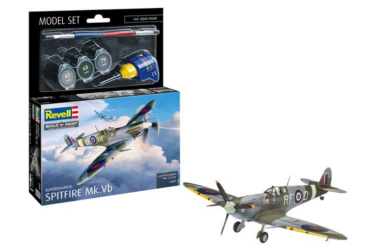 1:72 Revell 63897 Supermarine Spitfire Mk Vb Model.tfire Mk.Vb - Model Set - Rev63897 1 - REV63897
