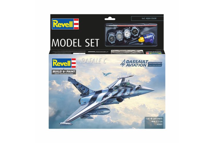 1:48 Revell 63901 Dassault Aviation Rafale C - Model Set - Rev63901 12i - REV63901