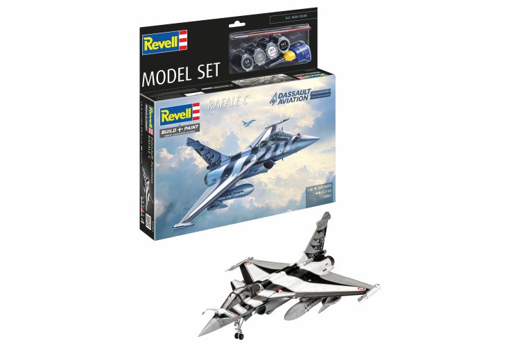 1:48 Revell 63901 Dassault Aviation Rafale C - Model Set - Rev63901 1i - REV63901