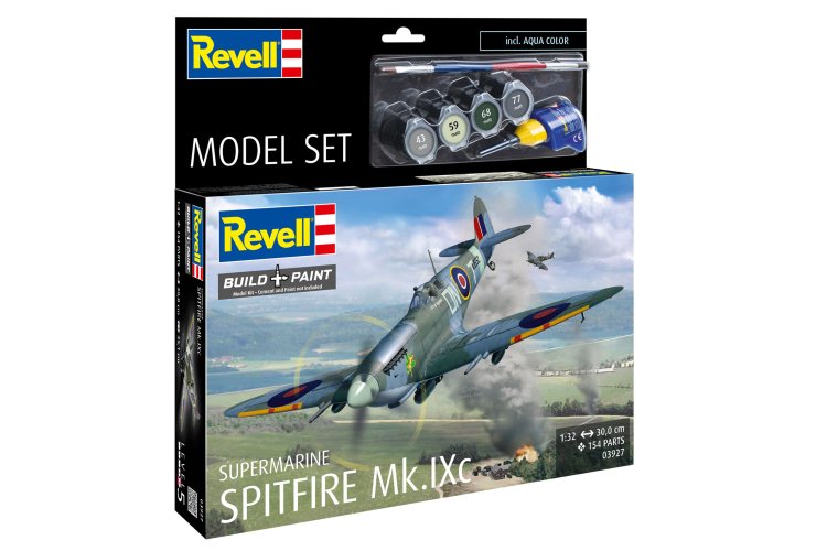 1:32 Revell 63927 Supermarine Spitfire Mk.IXc - Propeller Aircraft - Model Set - Rev63927 11 - REV63927