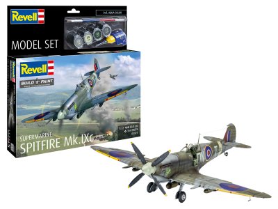1:32 Revell 63927 Supermarine Spitfire Mk.IXc - Propeller Aircraft - Model Set - Rev63927 1x - REV63927