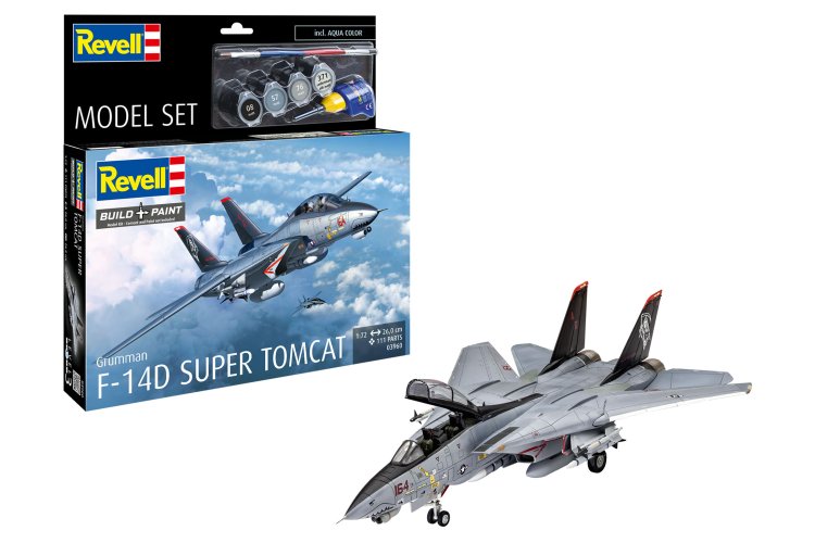 1:72 Revell 63960 F-14D Super Tomcat - Model Set - Rev63960 1 - REV63960