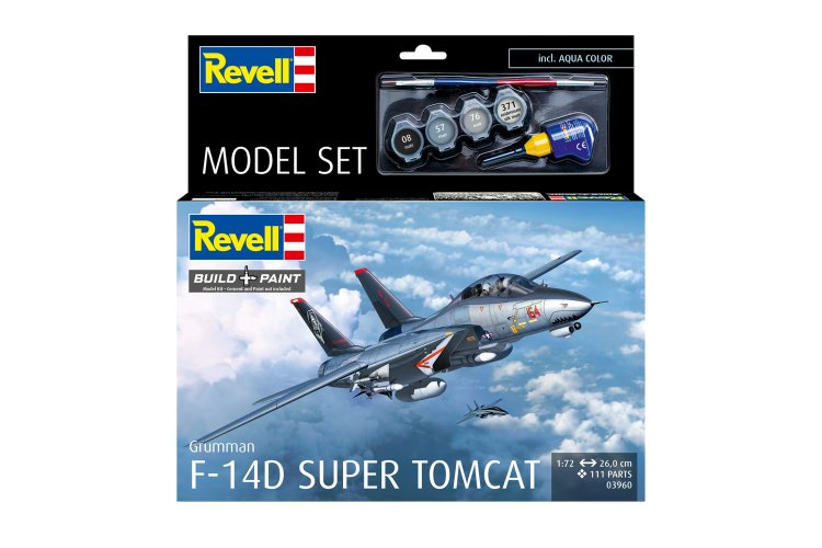 1:72 Revell 63960 F-14D Super Tomcat - Model Set - Rev63960 11 - REV63960