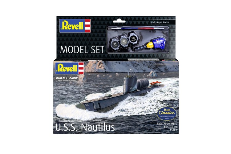 1:305 Revell 65184 U.S.S. Nautilus - SSN-571 - Amerikaanse Onderzee&euml;r - Model Set - Rev65184 11 - REV65184
