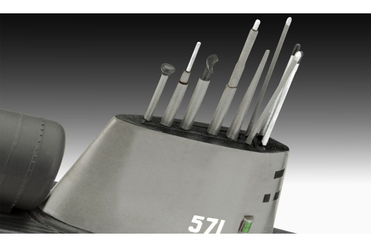 1:305 Revell 65184 U.S.S. Nautilus - SSN-571 - Amerikaanse Onderzee&euml;r - Model Set - Rev65184 4 - REV65184