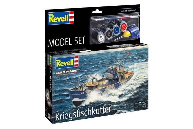 1:144 Revell 65242 KFK Kriegsfischkutter - Mine Warfare Vessels - Ship - Model Set - Rev65242 10 - REV65242