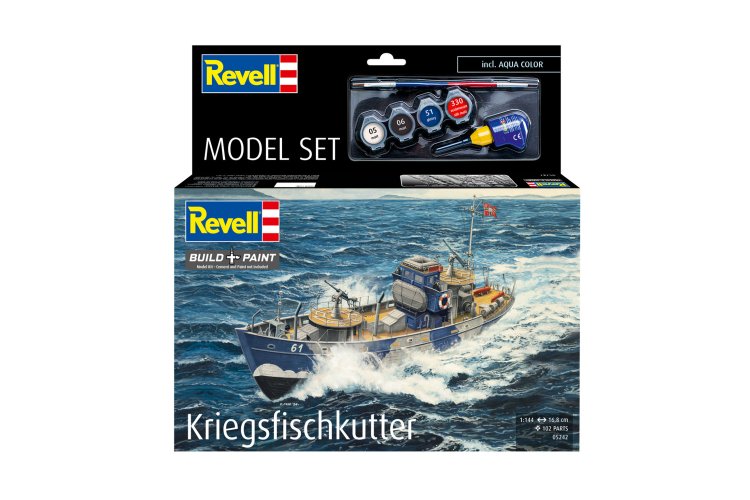 1:144 Revell 65242 KFK Kriegsfischkutter - Mine Warfare Vessels - Ship - Model Set - Rev65242 11 - REV65242