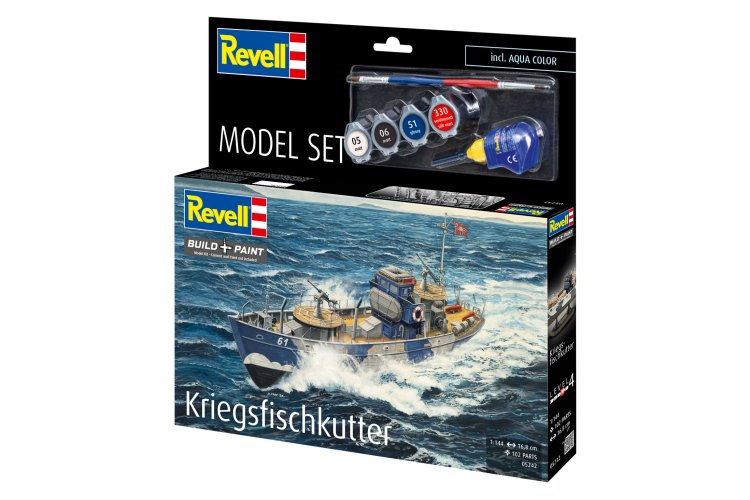1:144 Revell 65242 KFK Kriegsfischkutter - Mine Warfare Vessels - Ship - Model Set - Rev65242 12 - REV65242