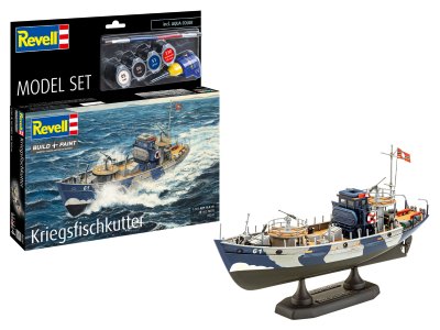 1:144 Revell 65242 KFK Kriegsfischkutter - Mine warfare vessels - Schip - Model Set - Rev65242 1x - REV65242