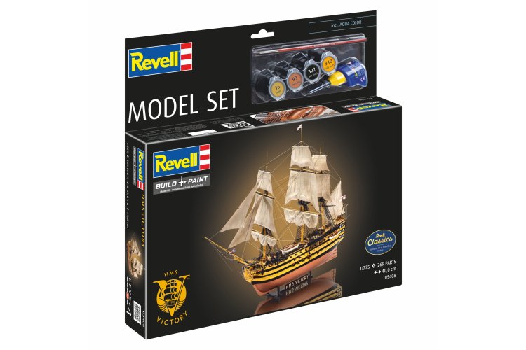 1:225 Revell 65408 HMS Victory Ship - Model Set - Rev65408 11 - REV65408