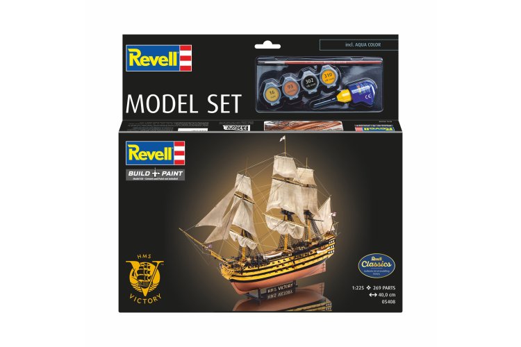 1:225 Revell 65408 HMS Victory Ship - Model Set - Rev65408 12 - REV65408