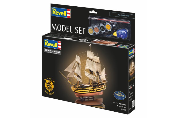 1:225 Revell 65408 HMS Victory Ship - Model Set - Rev65408 13 - REV65408