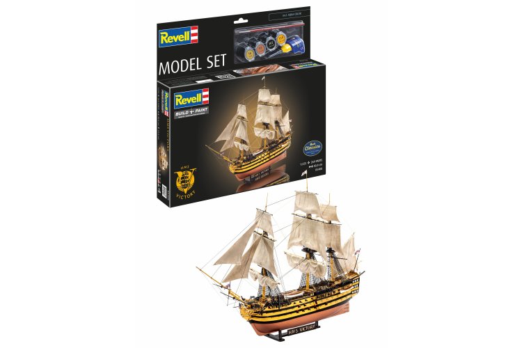 1:225 Revell 65408 HMS Victory Ship - Model Set - Rev65408 1i - REV65408