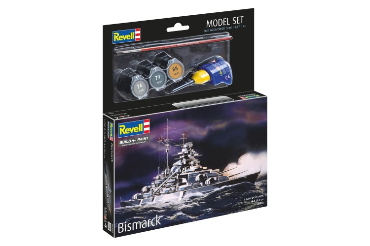1:1200 Revell 65802 Bismarck Ship - Model Set - Rev65802 3 1 - REV65802