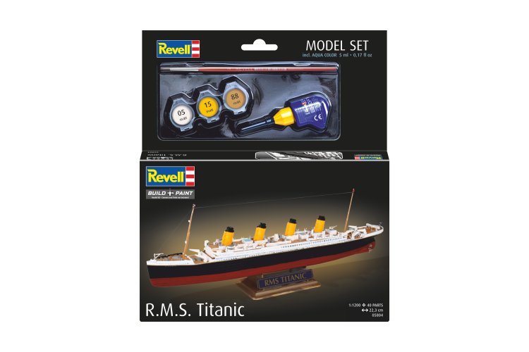1:1200 Revell 65804 R.M.S. Titanic - Model Set - Rev65804 12 - REV65804