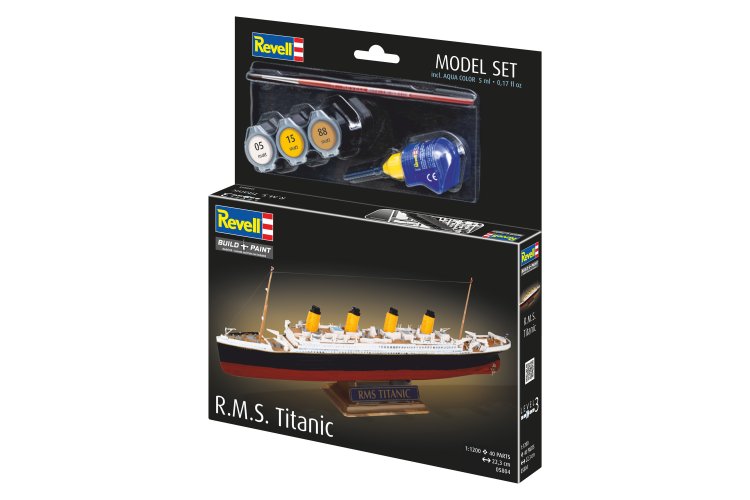 1:1200 Revell 65804 R.M.S. Titanic - Model Set - Rev65804 13 - REV65804