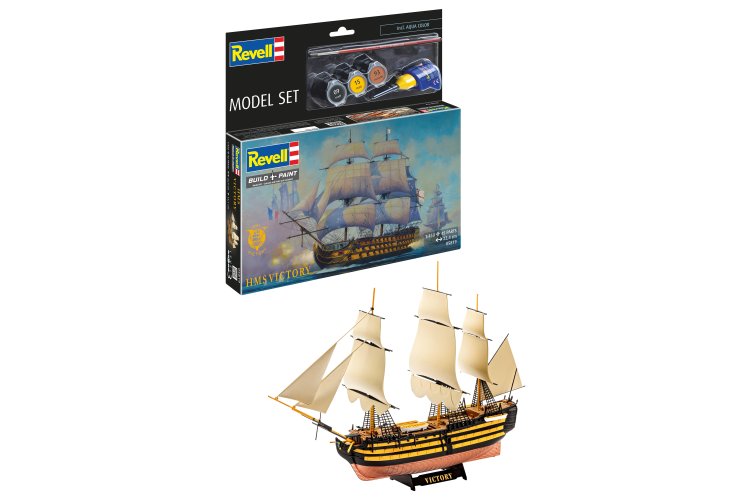 1:450 Revell 65819 HMS Victory - British Ship of the Line - Model Set - Rev658191 1 - REV65819