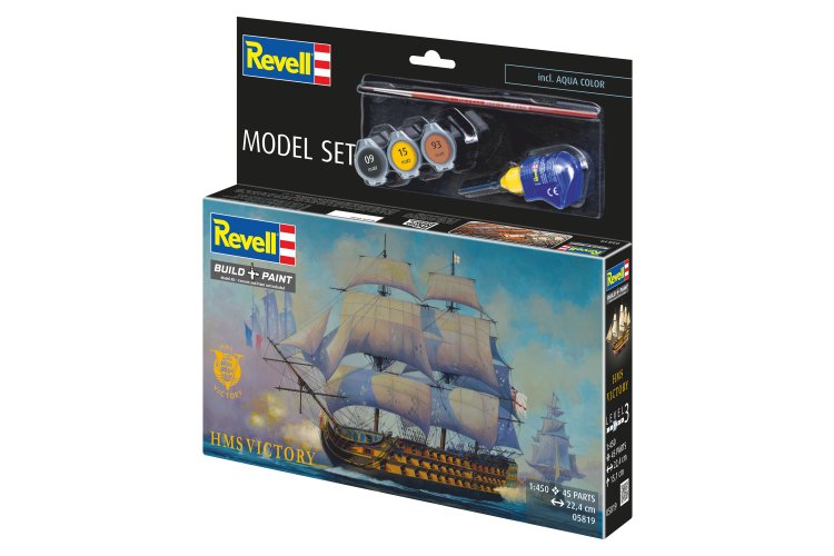 1:450 Revell 65819 HMS Victory - British Ship of the Line - Model Set - Rev658191 11 - REV65819