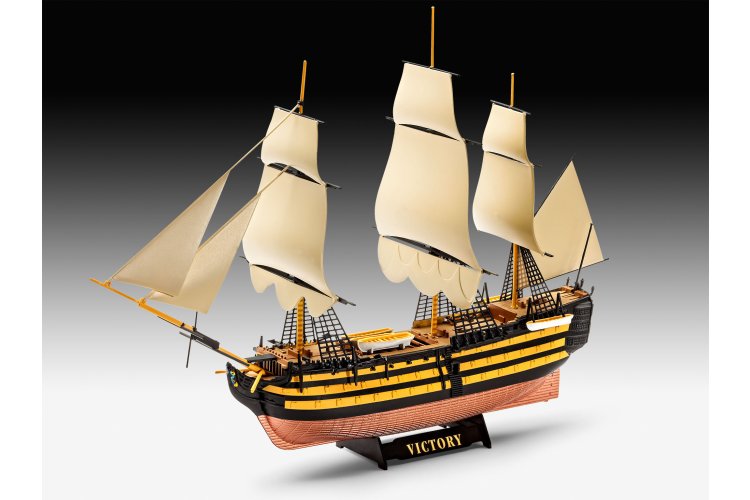 1:450 Revell 65819 HMS Victory - British Ship of the Line - Model Set - Rev658191 8 - REV65819