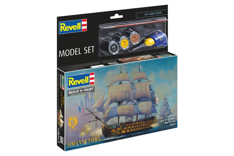 1:450 Revell 65819 HMS Victory - British Ship of the Line - Model Set - Rev658191 9 - REV65819