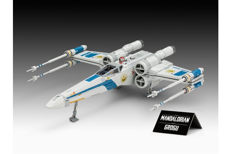 1:57 Revell 66791 The Mandalorian - New Republic X-Wing Fighter - Star Wars - Model Set - Rev66791 10 - REV66791