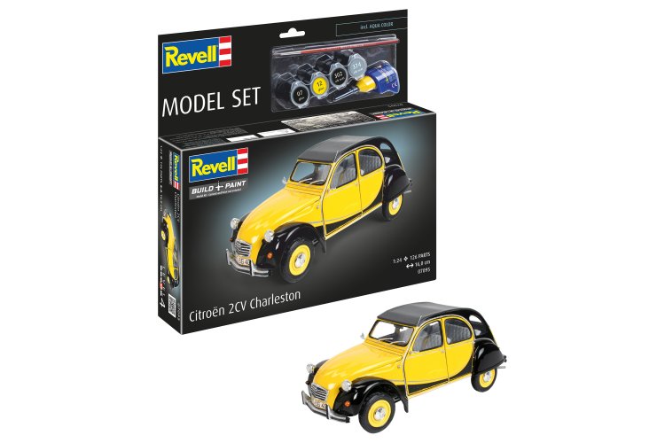 1:24 Revell 67095 Citro&euml;n 2CV Charleston - Franse Klassieke Auto - Model Set - Rev67095 1 1 - REV67095