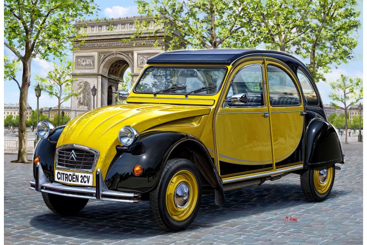 1:24 Revell 67095 Citro&euml;n 2CV Charleston - Franse Klassieke Auto - Model Set - Rev67095 17 - REV67095