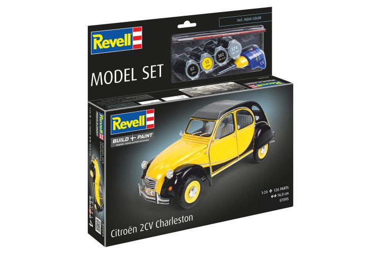 1:24 Revell 67095 Citro&euml;n 2CV Charleston - Franse Klassieke Auto - Model Set - Rev67095 18 - REV67095