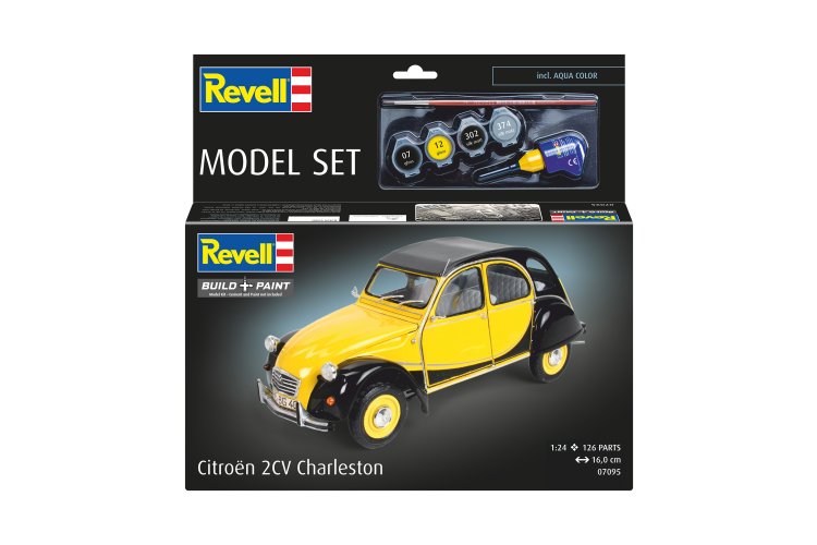 1:24 Revell 67095 Citro&euml;n 2CV Charleston - Franse Klassieke Auto - Model Set - Rev67095 19 - REV67095