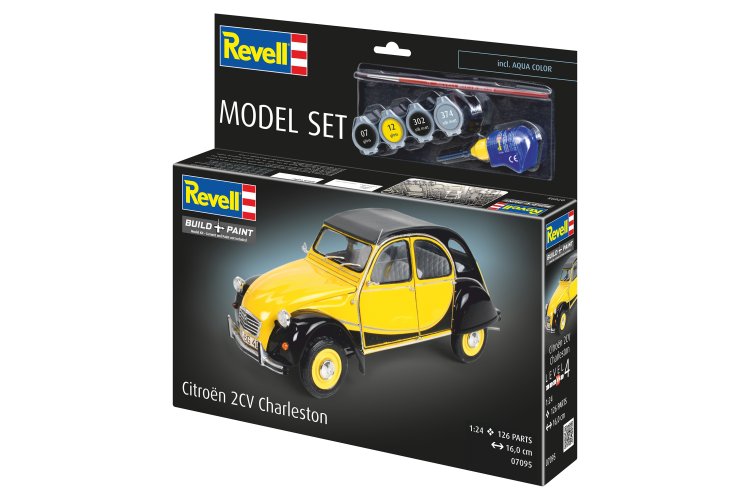 1:24 Revell 67095 Citro&euml;n 2CV Charleston - Franse Klassieke Auto - Model Set - Rev67095 20 - REV67095