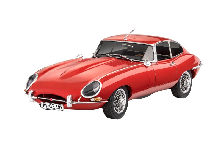 1:24 Revell 67668 Jaguar E-Type (Coupé) - Model Set - Rev67668 2 - REV67668