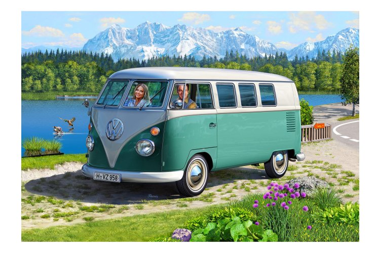 1:24 Revell 67675 Volkswagen VW T1 Bus - Model Set - Rev67675 6 - REV67675