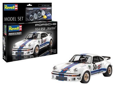 1:24 Revell 67685 Porsche 934 RSR "Martini" Car - Model Set - Rev67685 1 1 - REV67685