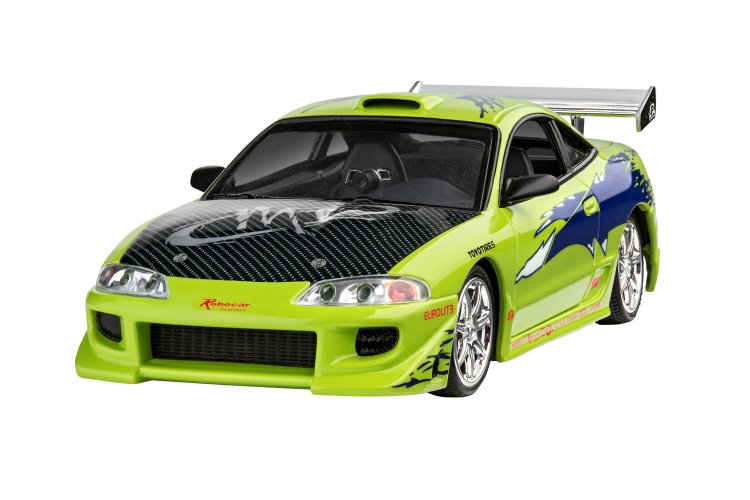 1:25 Revell 67691 Fast & Furious Brian's 1995 Mitsubishi Eclipse - Model Set - Rev67691 2 - REV67691