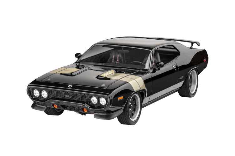 1:24 Revell 67692 Fast & Furious - Dominic's 1971 Plymouth GTX - Model Set - Rev67692 2 - REV67692