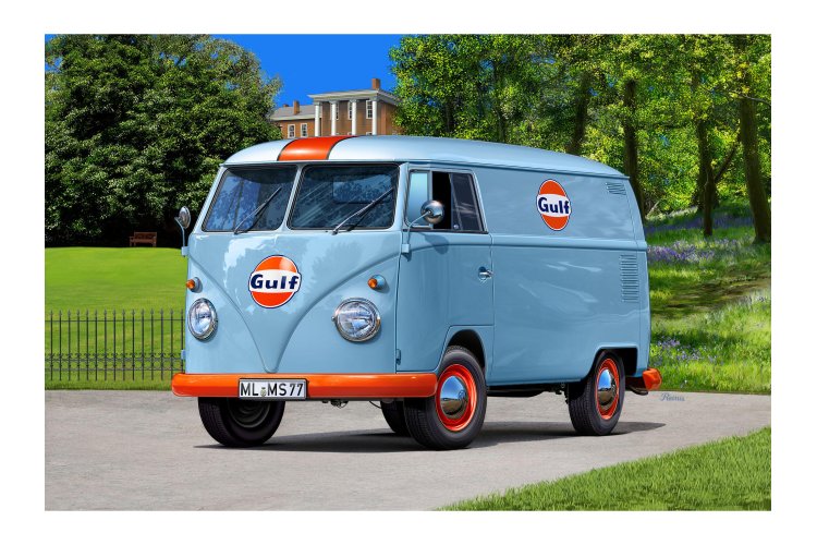 1:24 Revell 67726 Volkswagen T1 Panel Bus "Gulf" - Model Set - Rev67726 5 - REV67726