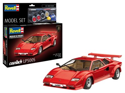 1:24 Revell 67730 Lamborghini Countach LP500S - Sports Car - Model Set - Rev67730 1q - REV67730