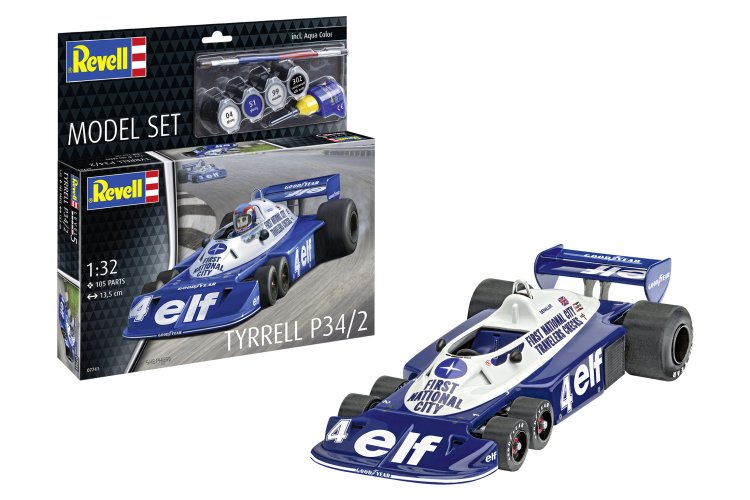 1:32 Revell 67741 Tyrrell P34/2 - Race Car - Model Set - Rev67741 1 - REV67741