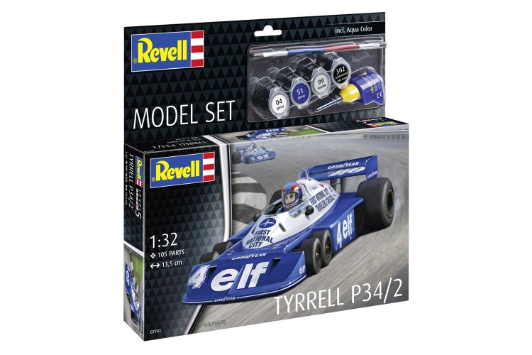 1:32 Revell 67741 Tyrrell P34/2 - Race Car - Model Set - Rev67741 30 - REV67741