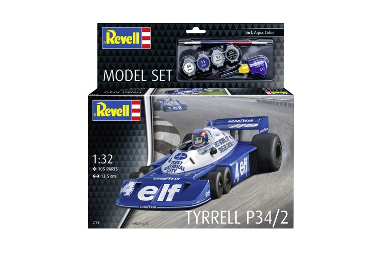 1:32 Revell 67741 Tyrrell P34/2 - Race Car - Model Set - Rev67741 40 - REV67741