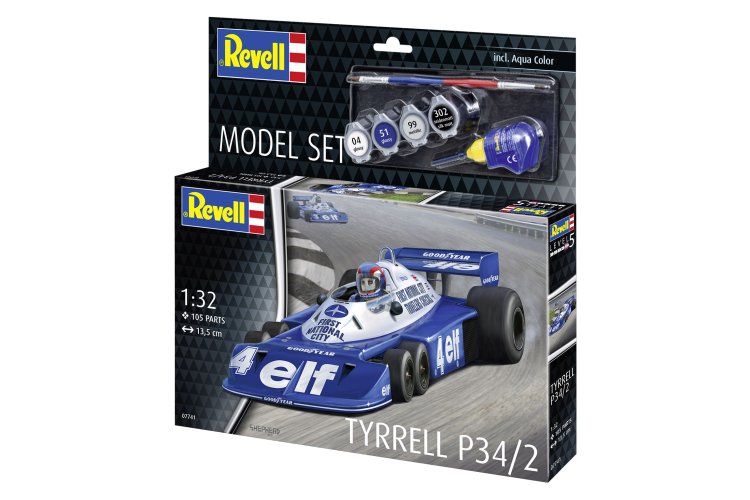 1:32 Revell 67741 Tyrrell P34/2 - Race Car - Model Set - Rev67741 50 - REV67741